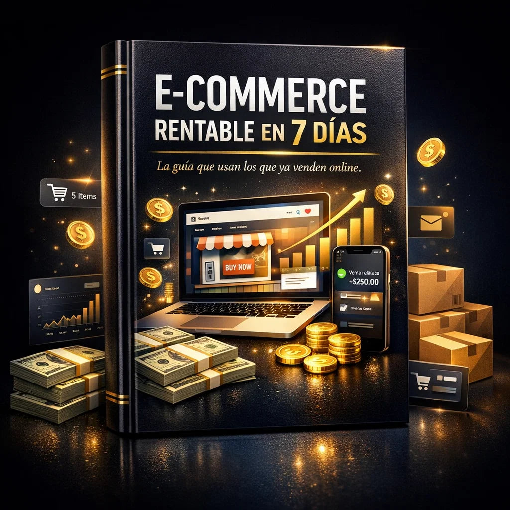 E-COMMERCE RENTABLE EN 7 DÍAS - Así empiezan los que hoy venden online